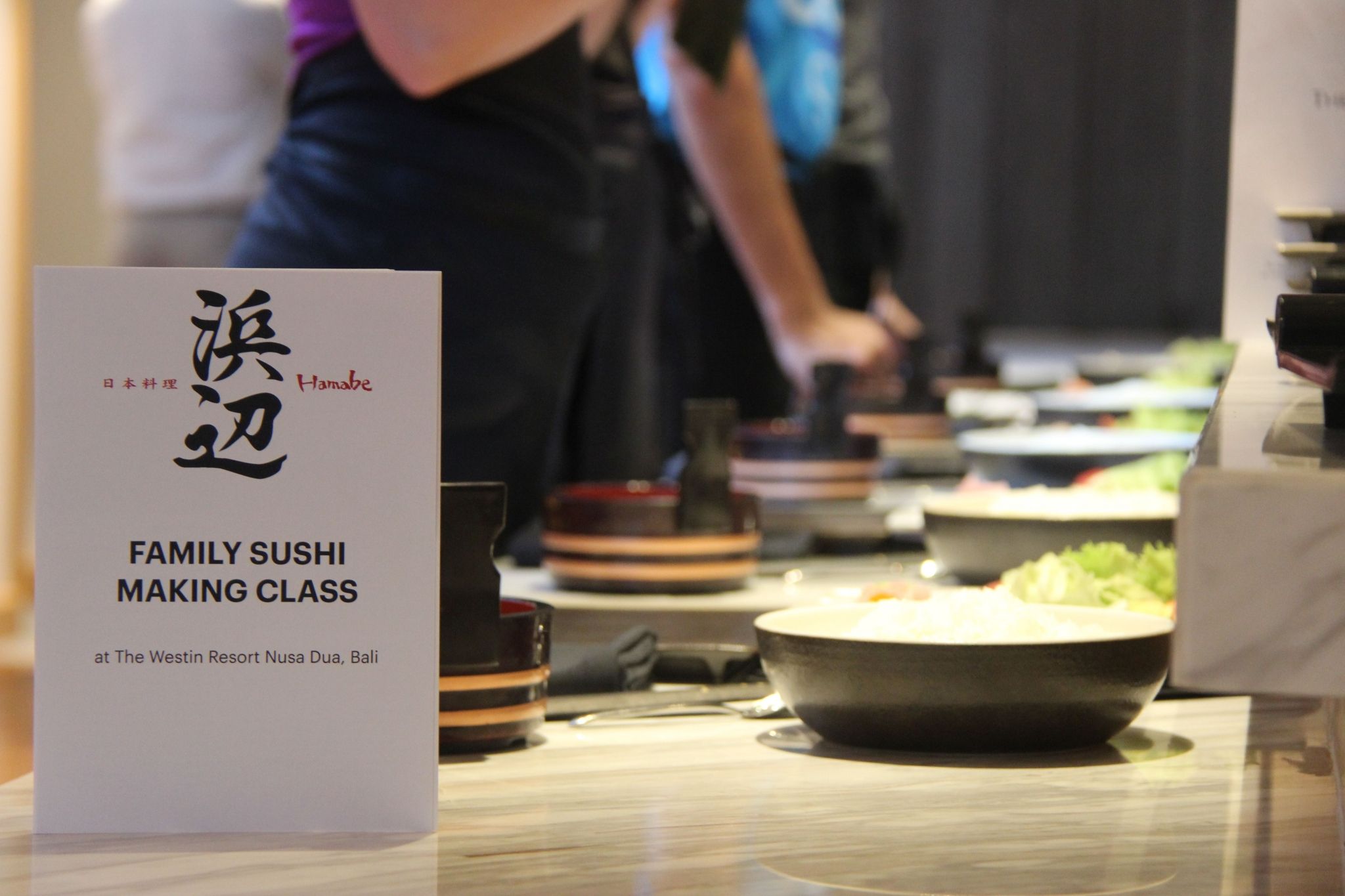 Family Sushi Making Class